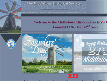 Tablet Screenshot of middletownhistory.org